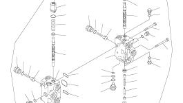 Управляющий клапан 709-82-12900 Komatsu