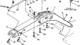 Трубка 206-970-2180 Komatsu