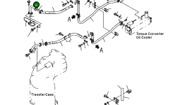 Трубка 428-16-21171 Komatsu
