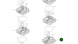 Управляющий клапан 723-56-12100 Komatsu