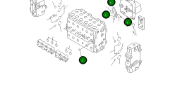 Управляющий клапан 723-47-14101 Komatsu