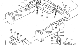 Трубка 178-61-12210 Komatsu