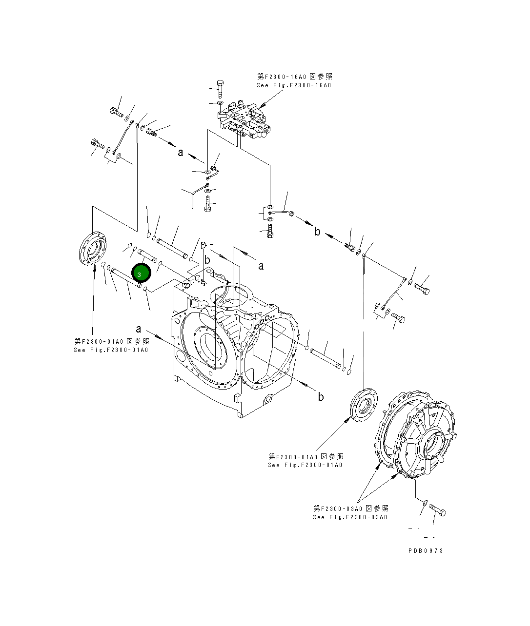 Трубка 17A-22-16141 Komatsu