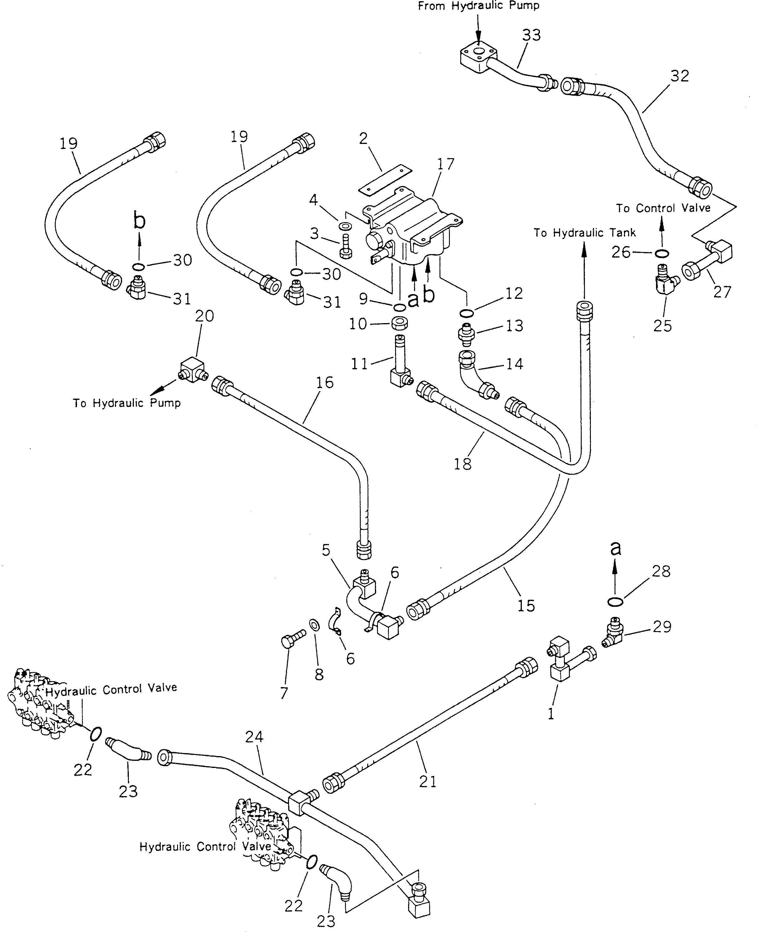 Трубка 234-60-35530 Komatsu
