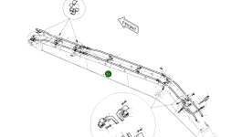 Труба 140-01255 Komatsu