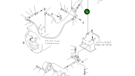 Трубка 113-40-43240 Komatsu