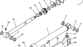 Трубка 201-63-43390 Komatsu