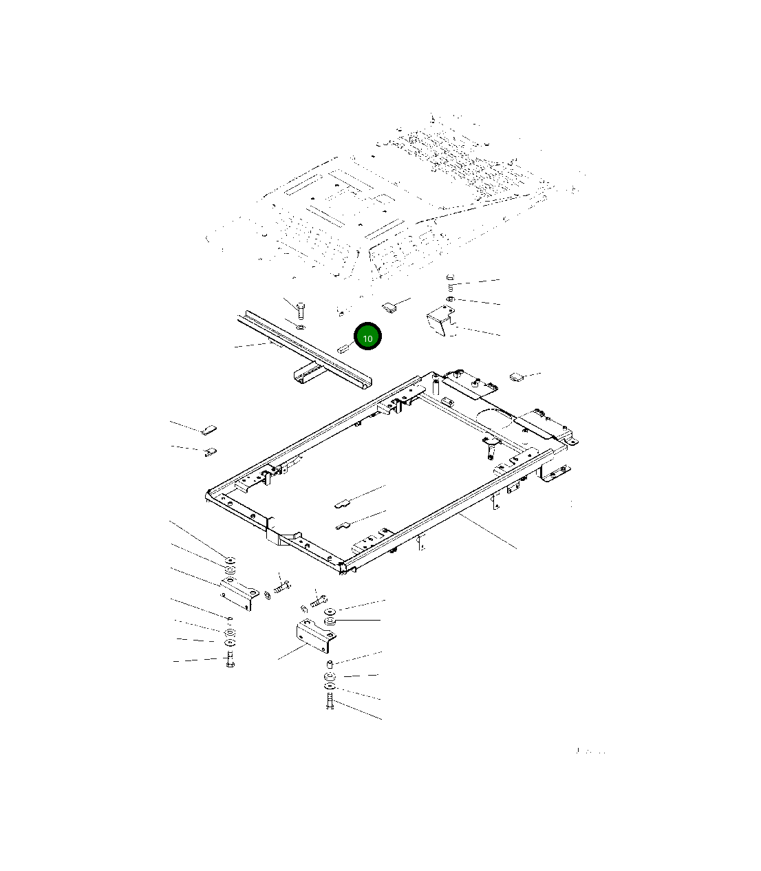 Уплотнение 418-54-62730 Komatsu