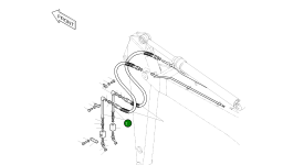 Труба 2140-1686 Komatsu