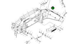 Трубка 208-62-64540 Komatsu