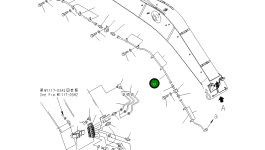 Трубка 208-70-65552 Komatsu