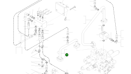 Труба 423-62-H3230 Komatsu