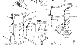 Шланг 20N-62-42425 Komatsu