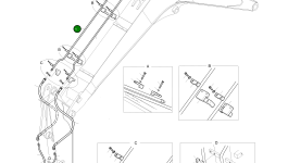 Труба 193-00698 Komatsu