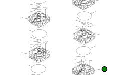 Управляющий клапан 723-58-12500 Komatsu