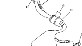 Шланг 07086-00416 Komatsu