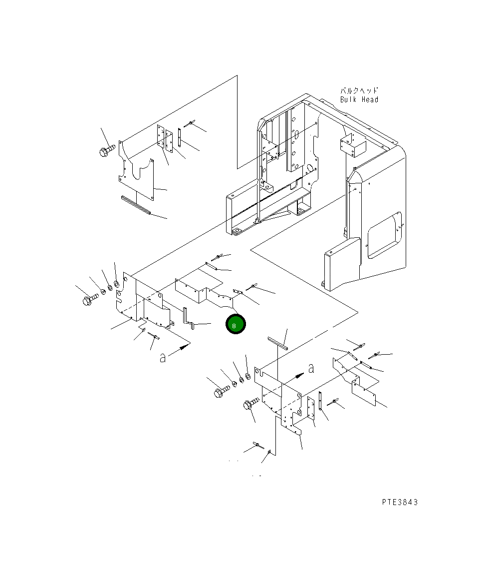 Уплотнение 425-54-13920 Komatsu