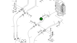 Трубка 209-62-73371 Komatsu