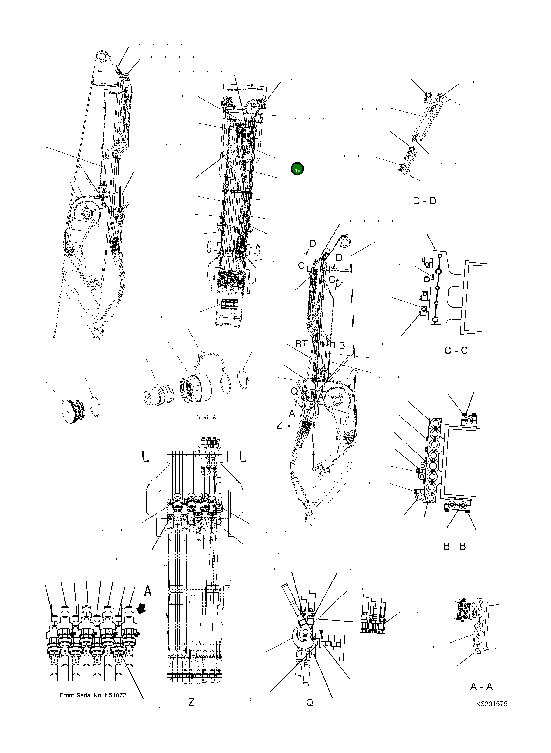 Трубка 208-62-85980 Komatsu