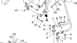 Шланг 07124-01016 Komatsu
