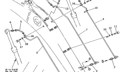 Трубка 208-70-51230 Komatsu