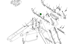 Труба 22E-62-11680 Komatsu