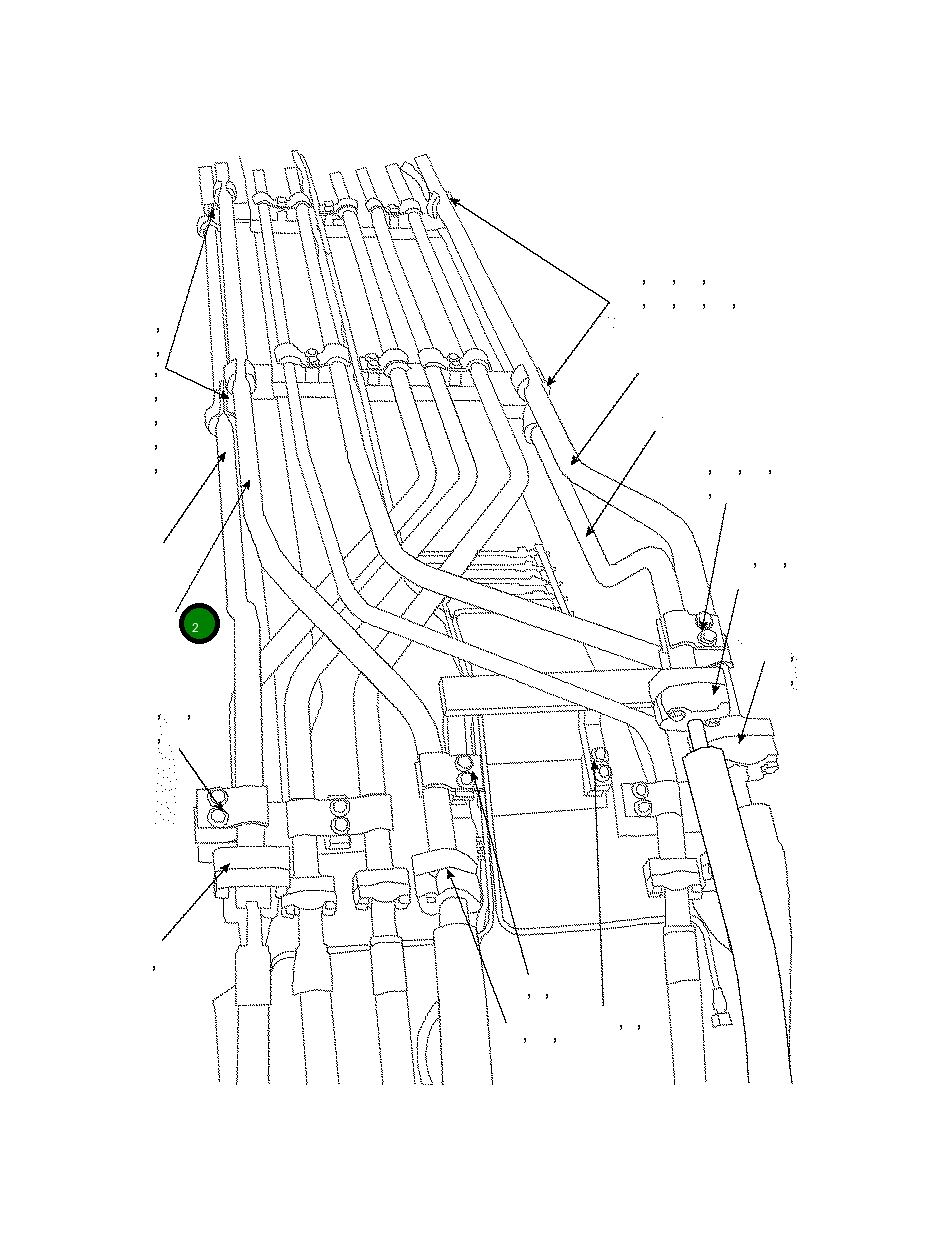 Трубка 207-970-7110NK Komatsu