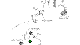 Трубка 23B-60-42220 Komatsu