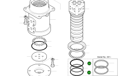 Уплотнительное кольцо 2180-9123 Komatsu