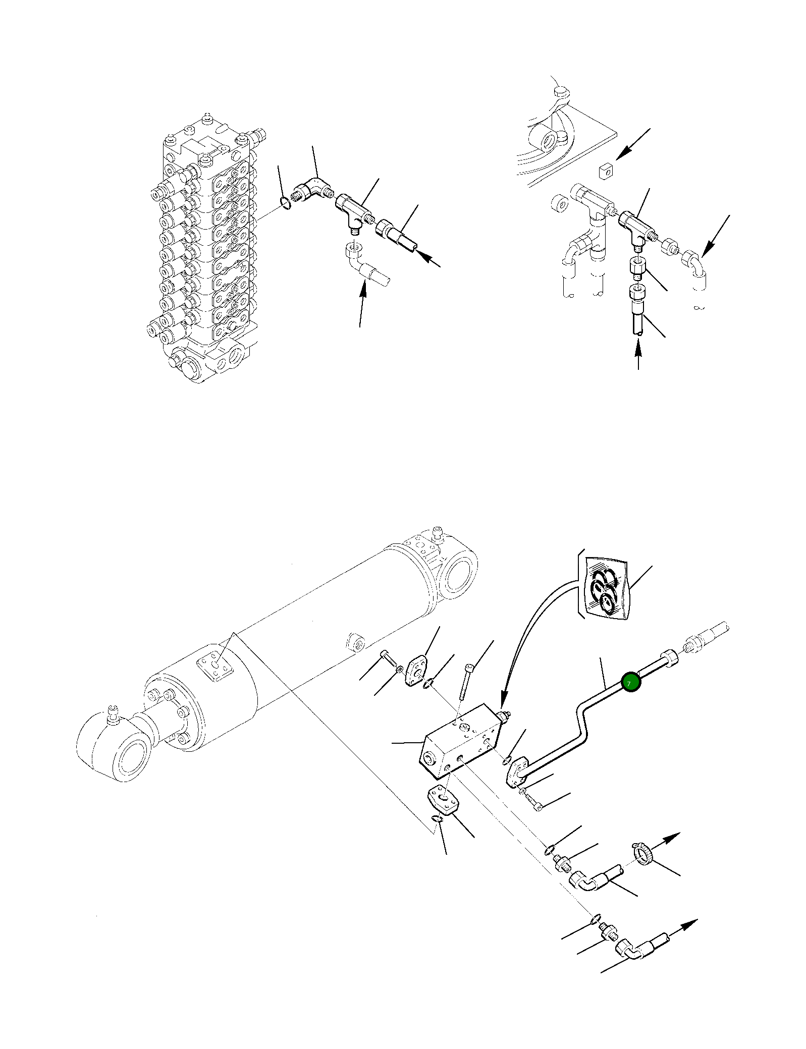 Труба 226-62-12240 Komatsu