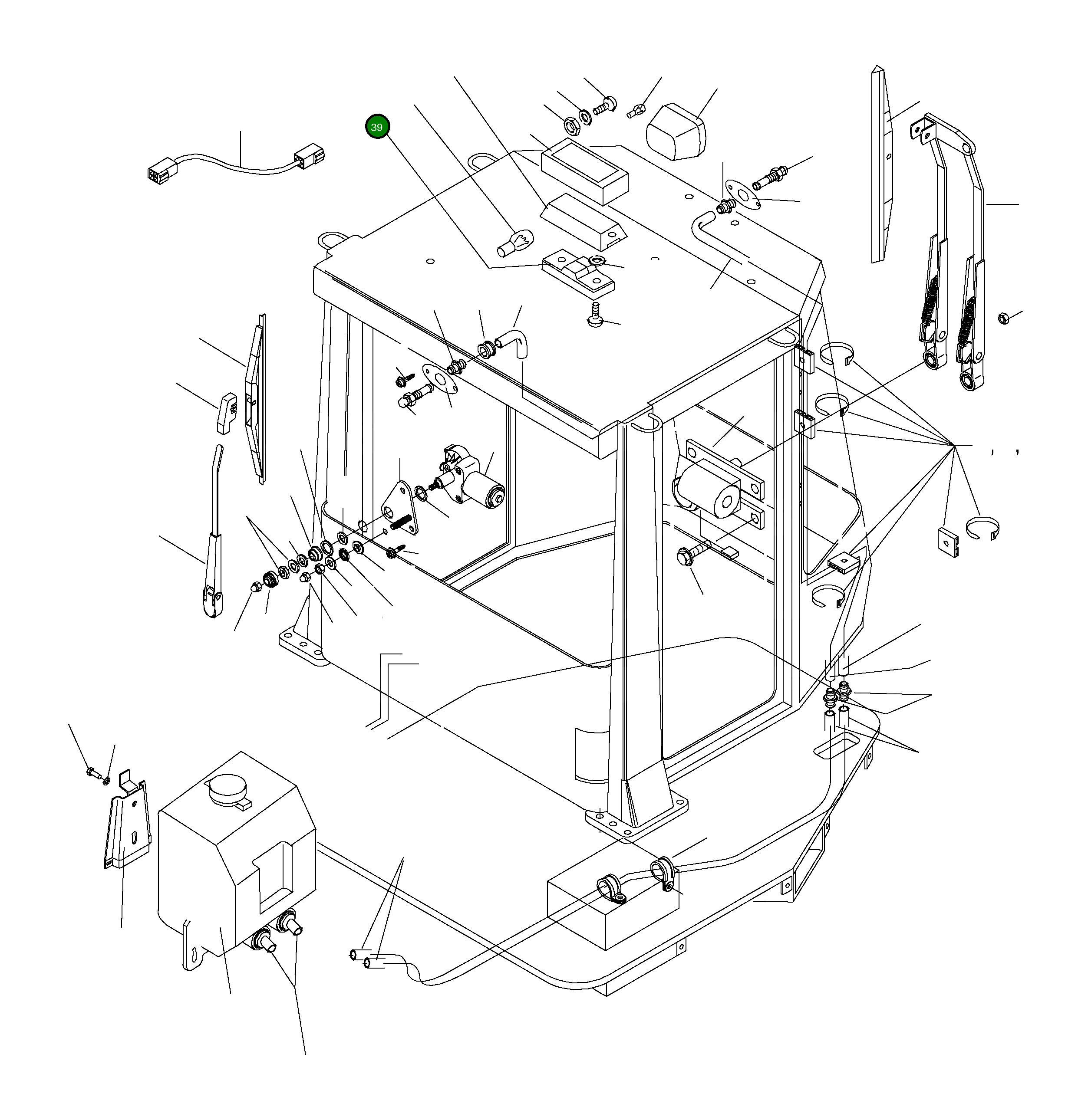 Фара 425-56-H0P38 Komatsu