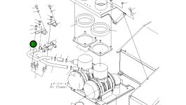 Трубка 21T-01-31251 Komatsu