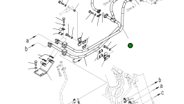 Трубка 208-62-71271 Komatsu