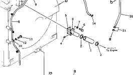 Трубка 209-03-21151 Komatsu