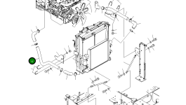 Трубка 8234-03-1330 Komatsu