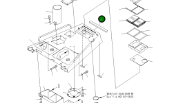 Уплотнение 154-54-75620 Komatsu