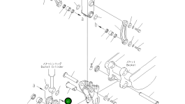 Труба 21X-70-23230 Komatsu