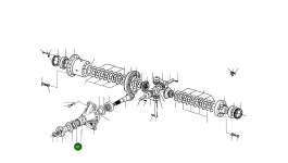 Уплотнение 001.03.1234 Komatsu