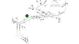 Трубка 42C-04-13950 Komatsu