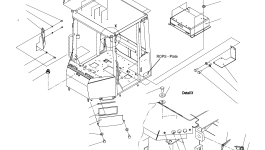 Уплотнение 419-56-H0P85 Komatsu