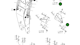 Трубка 21M-72-11450 Komatsu