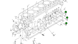 Уплотнительное кольцо 3037537 Komatsu