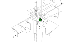 Трубка 201-70-75280 Komatsu