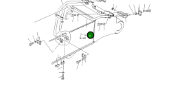 Трубка 208-72-71410 Komatsu