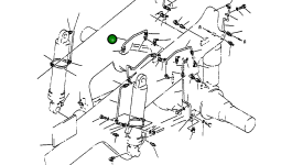 Трубка 561-52-62720 Komatsu