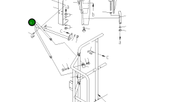 Стойка 569-54-87121 Komatsu