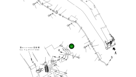 Трубка 207-70-65620 Komatsu