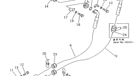 Трубка 15A-61-12111 Komatsu