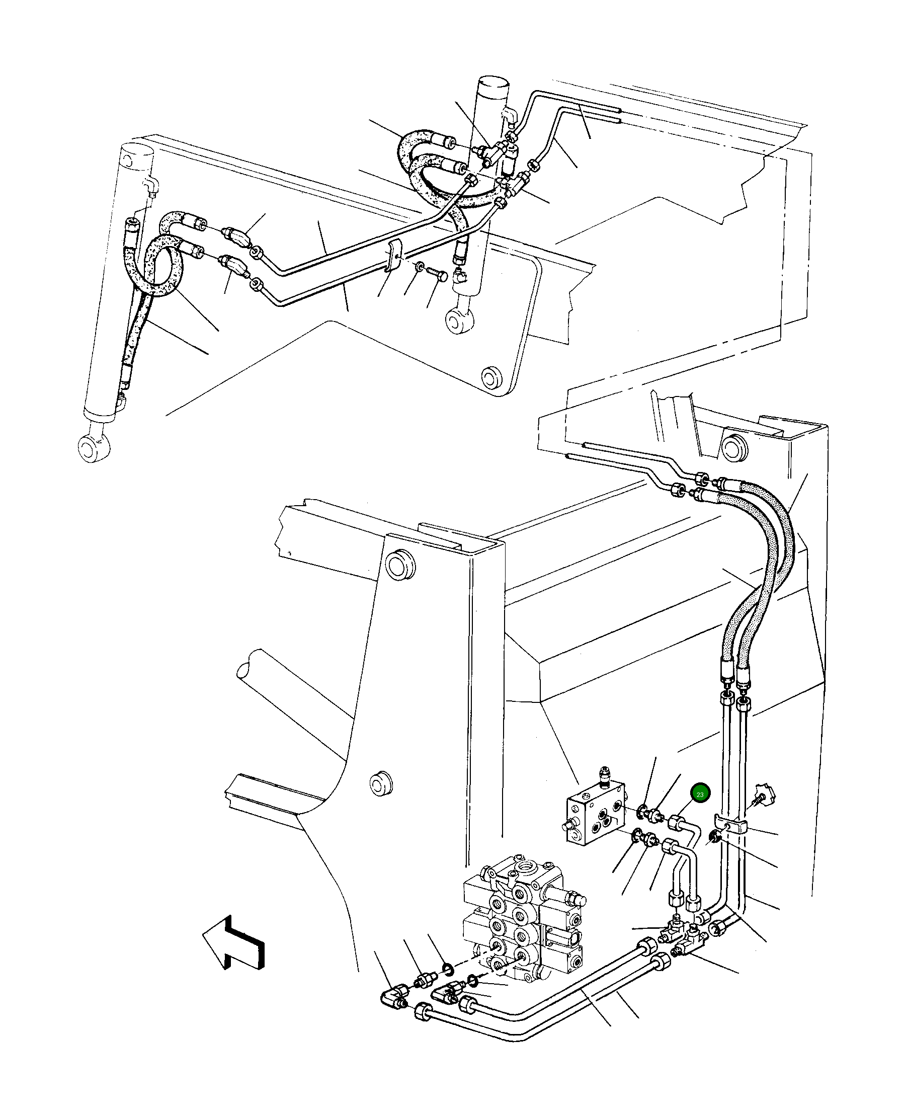 Труба 333310063 Komatsu