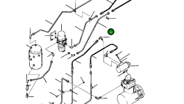 Трубка 421-35-16193 Komatsu